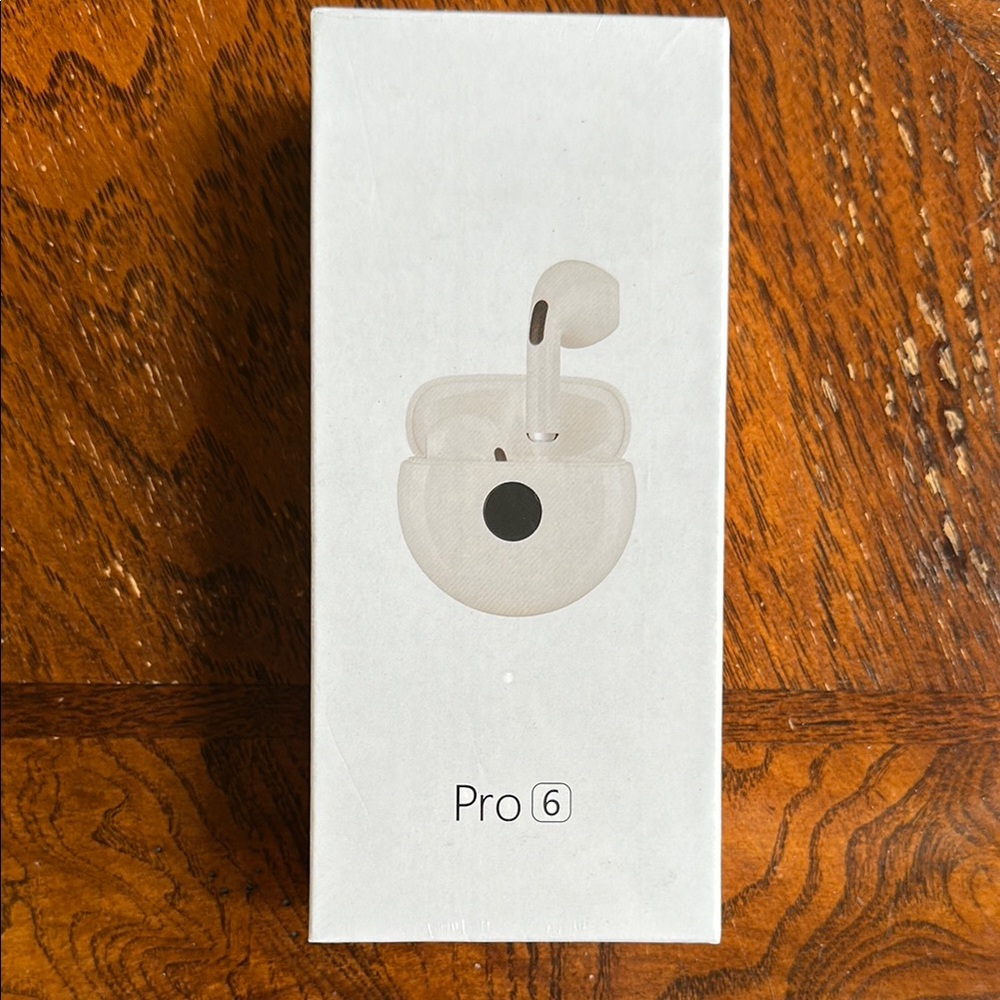 Pro 6 Wireless Ear Buds BLACK NIB